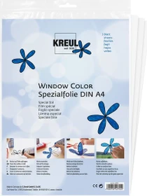 Kreul Spezialfolie Window Color Spezialfolie, 2x 75µm, 3 Stück