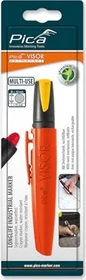 Pica-Marker Visor permanent Building Crayon Marker gelb Drehbleistift 10mm gelb, schwarz/gelb