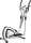 U.N.O. Fitness Motive CT 1000 Crosstrainer weiß/grau (12055)