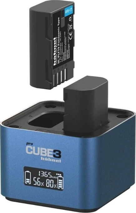 Hähnel ProCube 3 Doppelladegerät für Panasonic