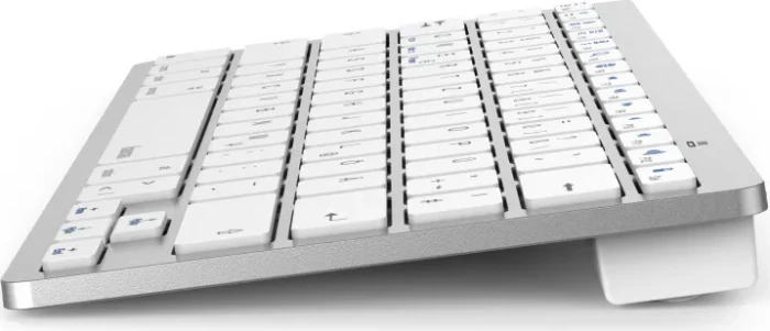 Hama KEY4ALL X510, silber, Bluetooth, DE