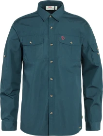 Fjällräven Singi Trekking Hemd langarm mountain blue (Herren)