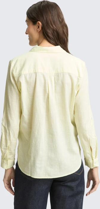 Tom Tailor Brusttaschen Hemd langarm soft lemon (Damen)