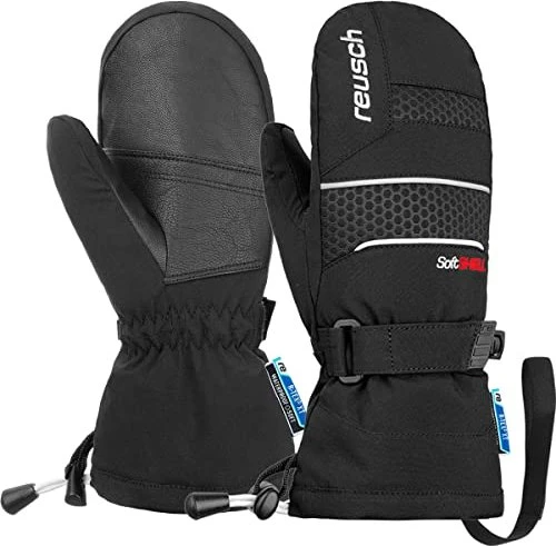 Reusch Connor R-Tex XT Mitten Skihandschuhe schwarz/weiß (Junior)