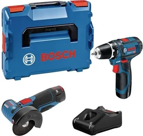 Bosch Professional Akku-Maschinenset inkl. L-Boxx + 2 Akkus 2.0Ah