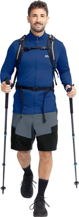 Jack Wolfskin Litestride Funktionsjacke blue orchid (Herren)