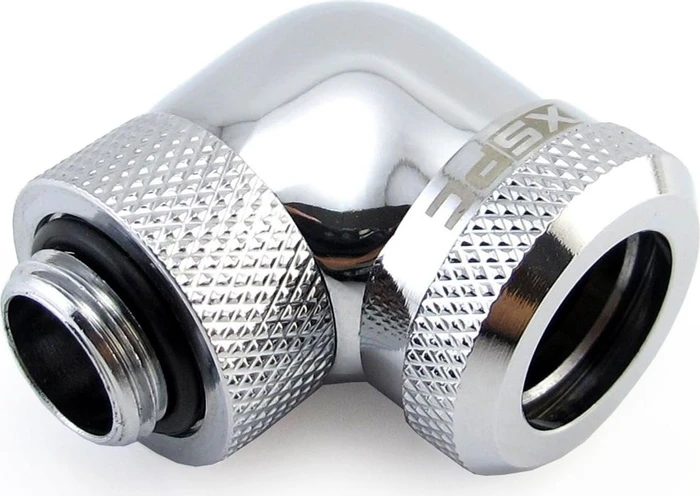 XSPC 90° Rohranschluss G1/4" auf 14mm V2, verchromt