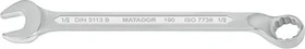 Matador 0190 Ring-Maulschlüssel zöllig, 1/2"x185mm