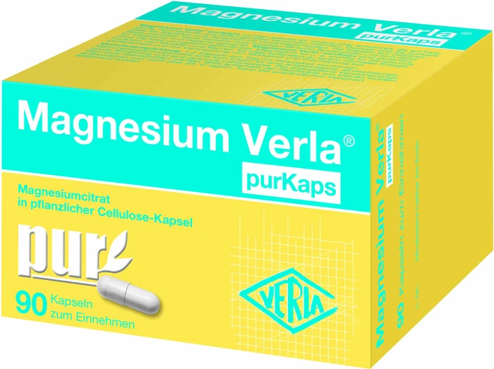 Magnesium Verla purKaps Kapseln, 90 Stück