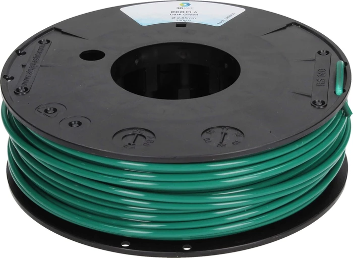 3DJake ecoPLA, dunkelgrün, Spule, 1.75mm, 2.30kg