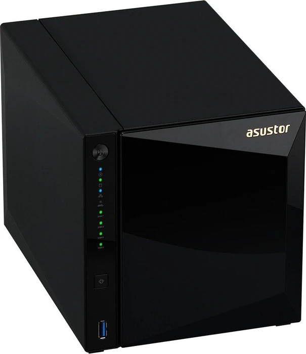 Asustor AS4004T, 2GB RAM, 1x RJ-45 10GBase-T, 2x RJ-45 1000Base-T