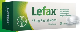 Bayer Lefax Kautabletten, 50 Stück