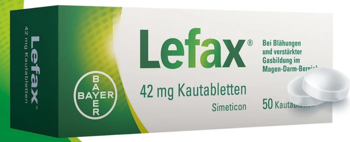 Bayer Lefax Kautabletten, 50 Stück