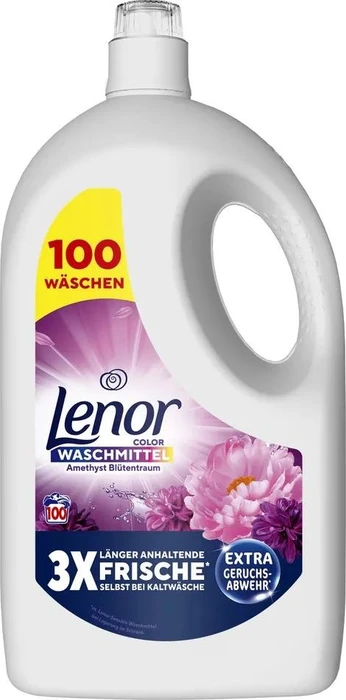 Lenor Color Blütentraum Flüssigwaschmittel, 4.5l