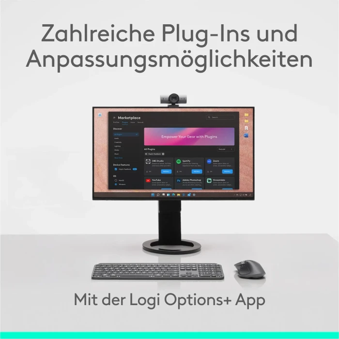 Logitech MX Master 4 Graphite, dunkelgrau, Logi Bolt, USB/Bluetooth