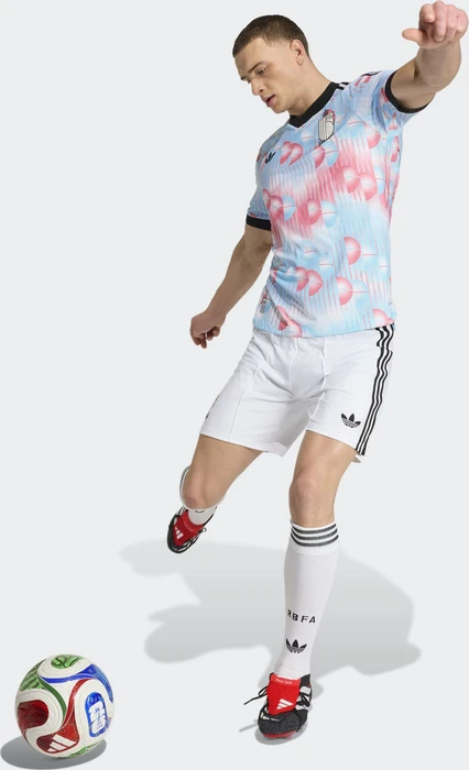 adidas FIFA WM 2026 Belgien Authentic Auswärtstrikot kurzarm frozen blue (Herren)