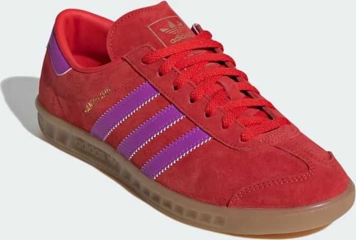 adidas Hamburg red/purple burst/gum
