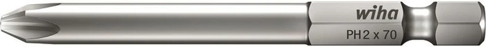 Wiha Professional 7041 Z Kreuzschlitz Bit 1/4", PH1x50mm, 2 Stück