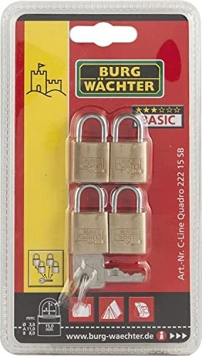 Burg-Wächter Quadro 222 40 C-Line, 6mm, 60mm