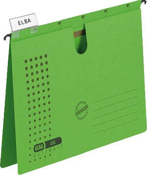 Elba chic ultimate Hängehefter, A4, grün, 5er-Pack (100552109)