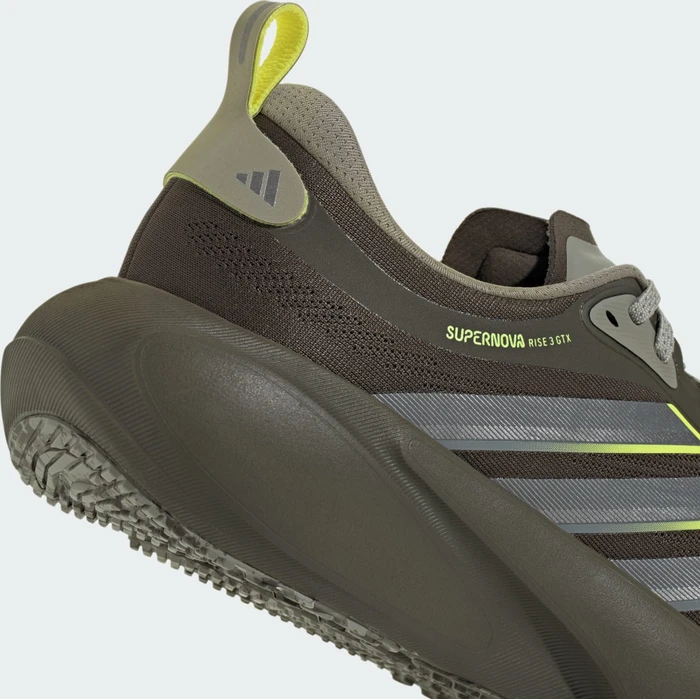 adidas Supernova Rise 3 GTX shadow olive/iron metallic/frozen lemon (Herren)
