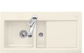 Villeroy & Boch Subway 60 Einbau Becken links ivory