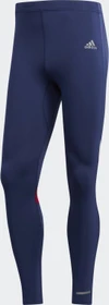 adidas Own the Run Tight Laufhose lang tech indigo/scarlet/white (Herren)