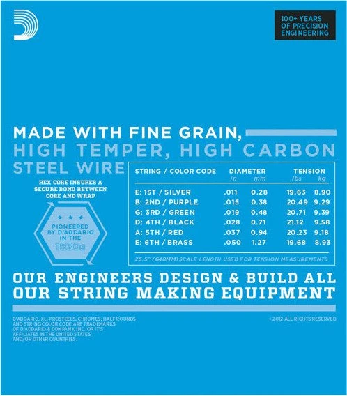 D'Addario XL Nickel Wound Balanced Tension Medium