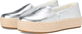 TOMS Valencia silver metallic nappa leather (Damen)