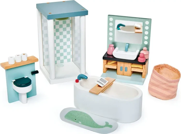 Tender Leaf Dolls World - Dolls House Bathroom Furniture