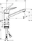Hansgrohe Focus M42 100 1jet edelstahl finish Vorschaubild
