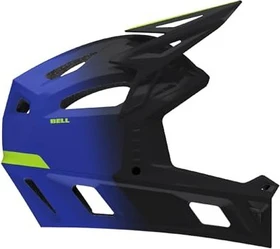 Bell Full Air MIPS Grid Fullface-Helm blau/gelb