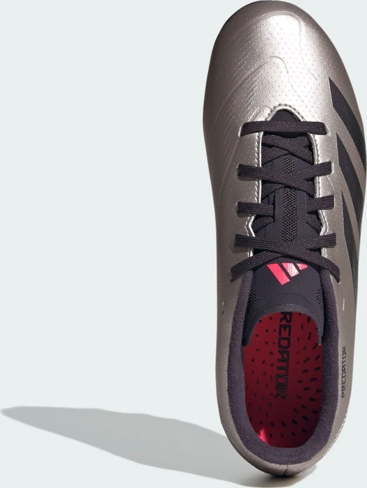 adidas Predator League MG platinum metallic/aurora black/turbo (Junior)