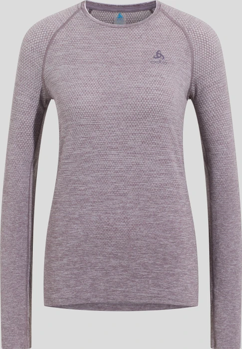 Odlo Essential Seamless Funktionsshirt langarm gray ridge melange (Damen)