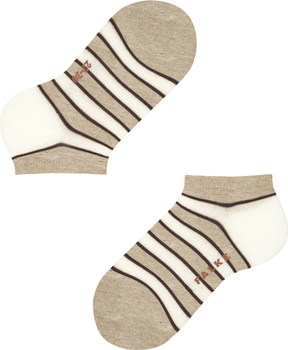 Falke Simple Stripes Socken sand mel. (Junior)