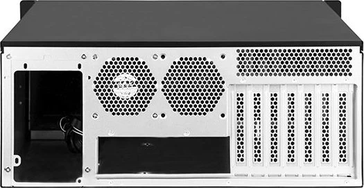 SilverStone RM42-502, Rackmount Storage, schwarz, 4HE, ATX
