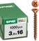 Spax Universalschraube brüniert C1A 4CUT Kreuzschlitz PZ Vorschaubild