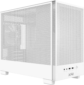ADATA XPG Valor Mesh Nano White, weiß, Glasfenster (75261652 / VALORMESHNANOMAA-WHCWW)