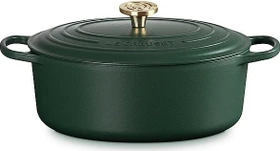 Le Creuset Signature Gusseisen Bräter oval 31cm 6.3l forêt