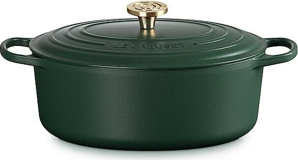 Le Creuset Signature Gusseisen Bräter oval 31cm 6.3l forêt