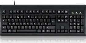 Perixx Periboard-106B, schwarz, USB, UK (11206)