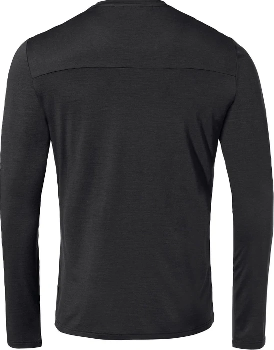 Vaude Monviso Merino Funktionsshirt langarm schwarz (Herren)