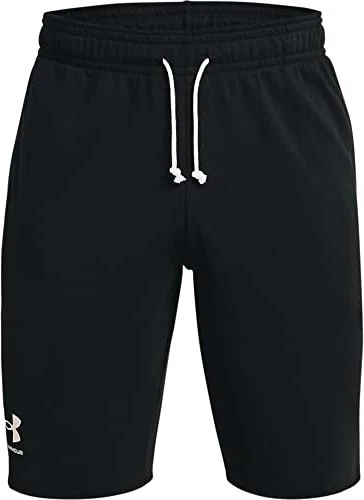Under Armour Rival French Terry Hose kurz black/onyx white (Herren)
