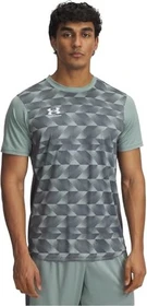 Under Armour Challenger Printed Funktionsshirt kurzarm silica green/castlerock/white (Herren)