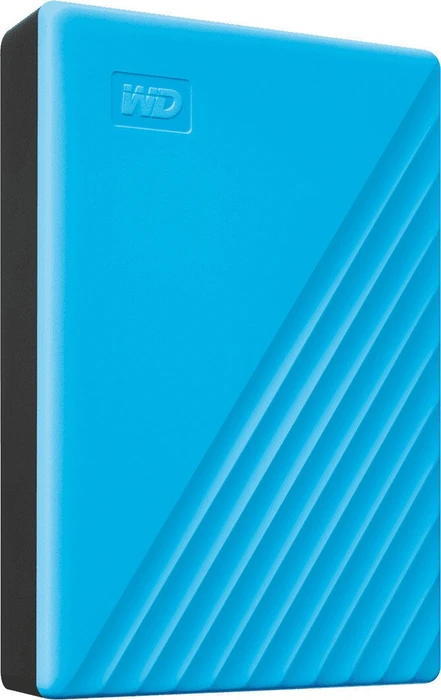 Western Digital WD My Passport Portable Storage, blau, 6TB, USB 3.0 Micro-B