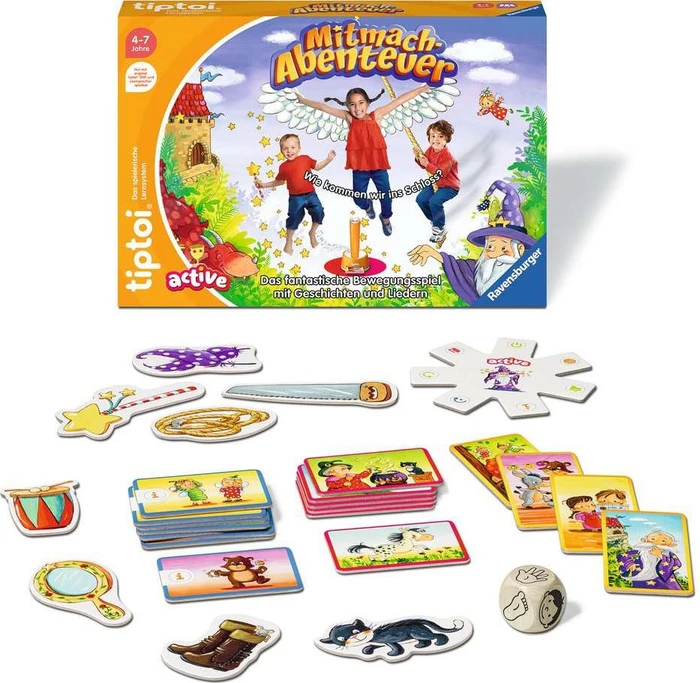 Ravensburger tiptoi Spiel: Active Mitmach-Abenteuer