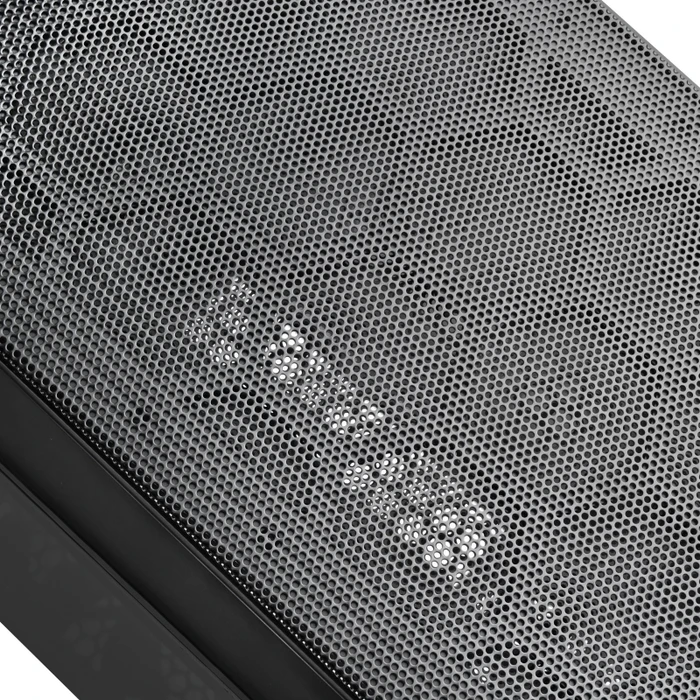 SilverStone Precision PS15, schwarz, Lüfter LED RGB, Glasfenster