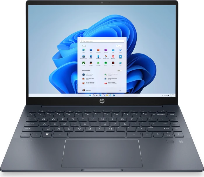 HP Pavilion Plus 14-eh1174ng, Space Blue, Core i7-13700H, 16GB RAM, 512GB SSD, DE