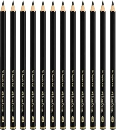 Faber-Castell Pitt Graphite Matt Bleistift 12B graphit, schwarz