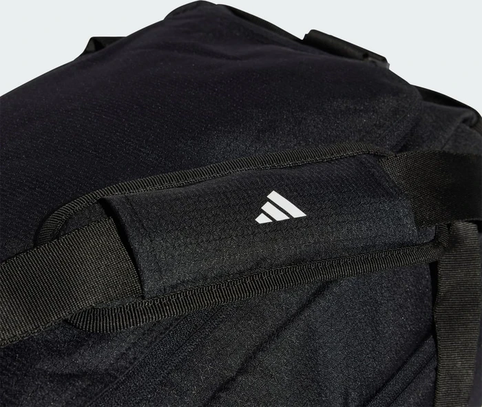 adidas Essentials 3-Streifen Duffelbag Sporttasche schwarz/weiß